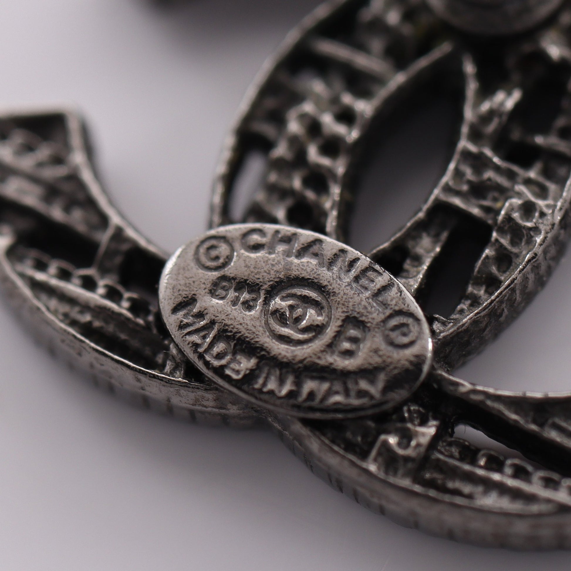 ココマーク B13B ピアス シルバー シャネル アクセサリー CHANEL