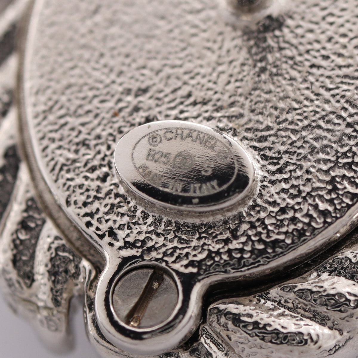 ココマーク ピアス ラインストーン シルバー ブラック クリア B25S シャネル アクセサリー CHANEL