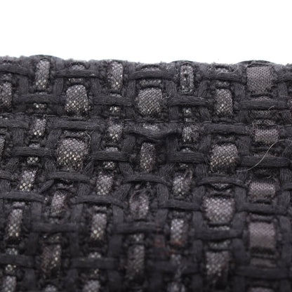 ココマークボタン ツイード スカート コットン ナイロン ブラック シャネル