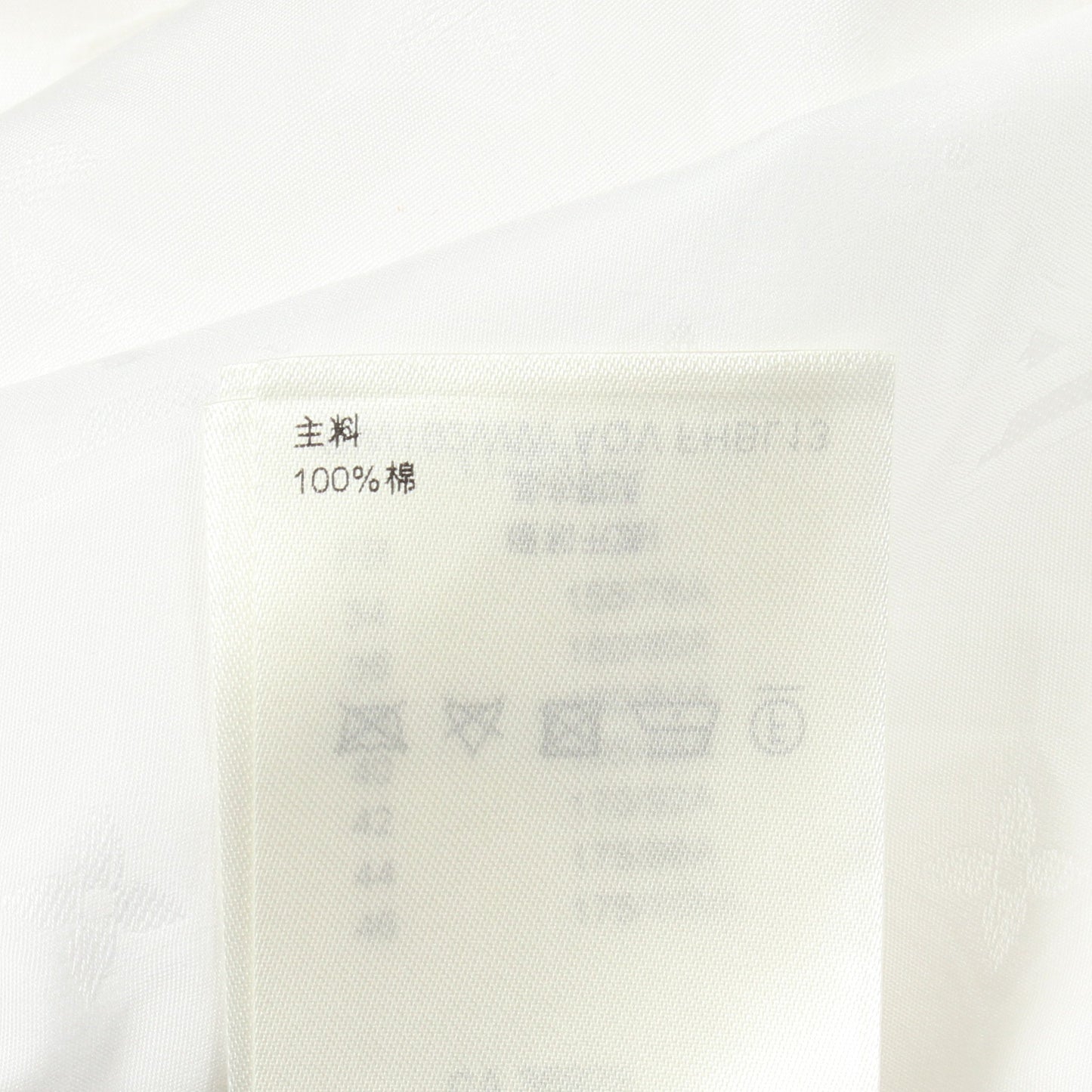 モノグラム ブラウス コットン ホワイト ルイヴィトン