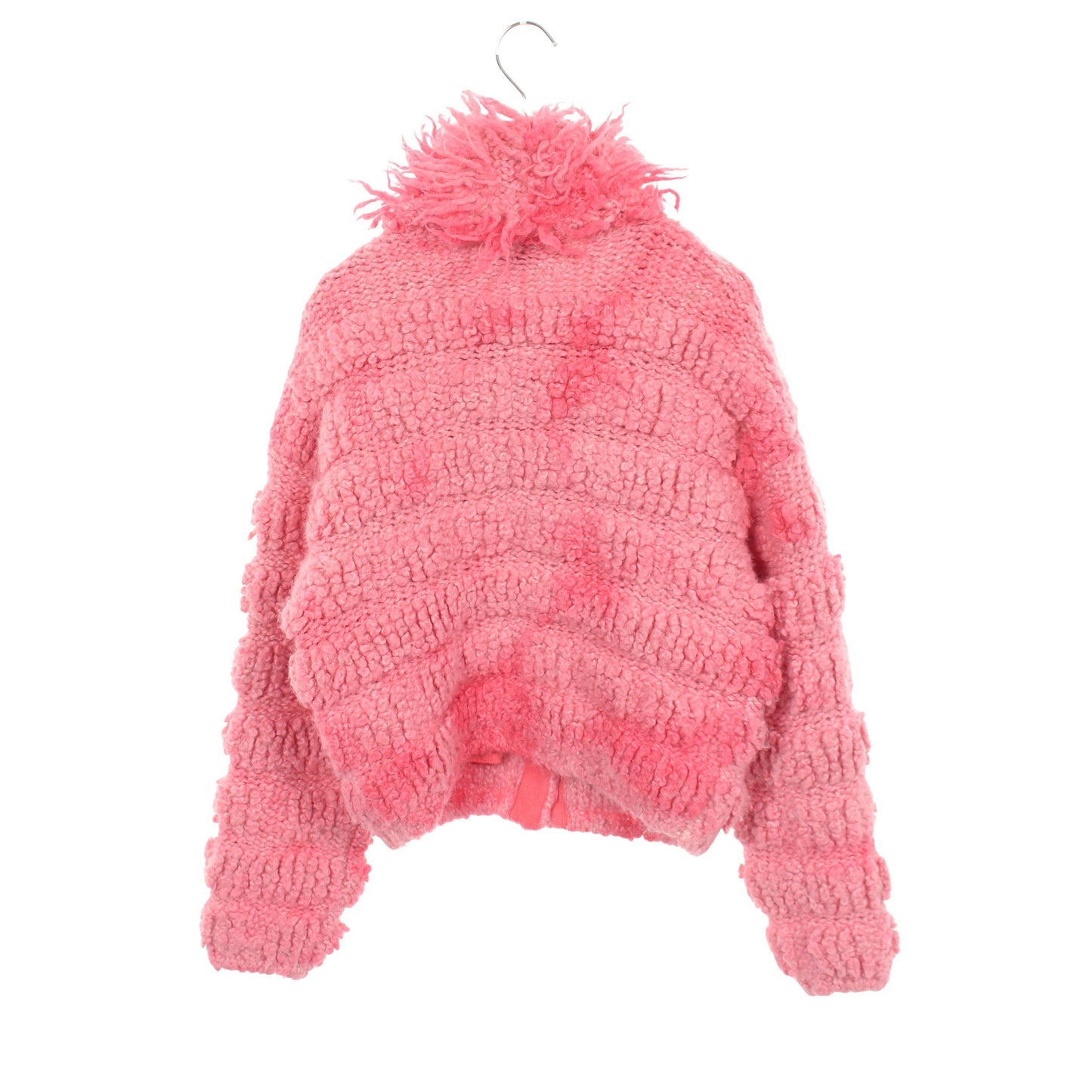 ココマークボタン ニット ジャケット ウール アルパカ ピンク シャネル アウター CHANEL