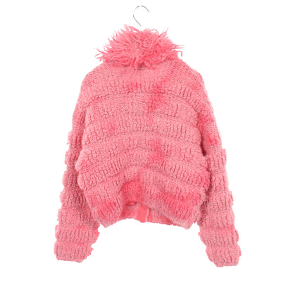 ココマークボタン ニット ジャケット ウール アルパカ ピンク シャネル アウター CHANEL