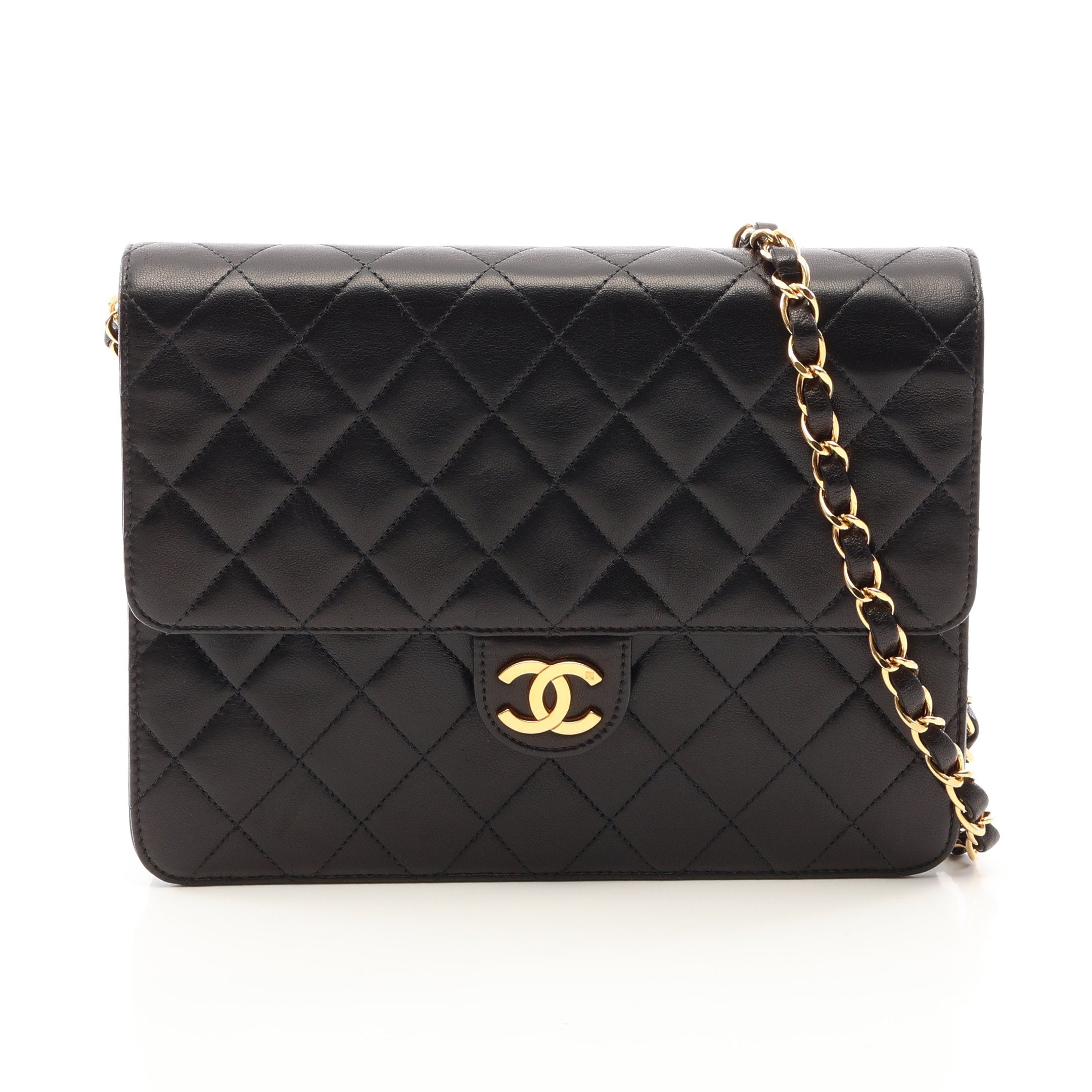 G101 マトラッセ CHANEL シングルチェーンショルダーバッグ ラム マトラッセ シングルフラップ チェーンショルダーバッグ ラムスキン