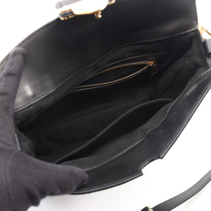 LVトゥイニー モノグラムリバース 2WAY チェーンショルダーバッグ PVC レザー ブラウン ライトブラウン ルイヴィトン