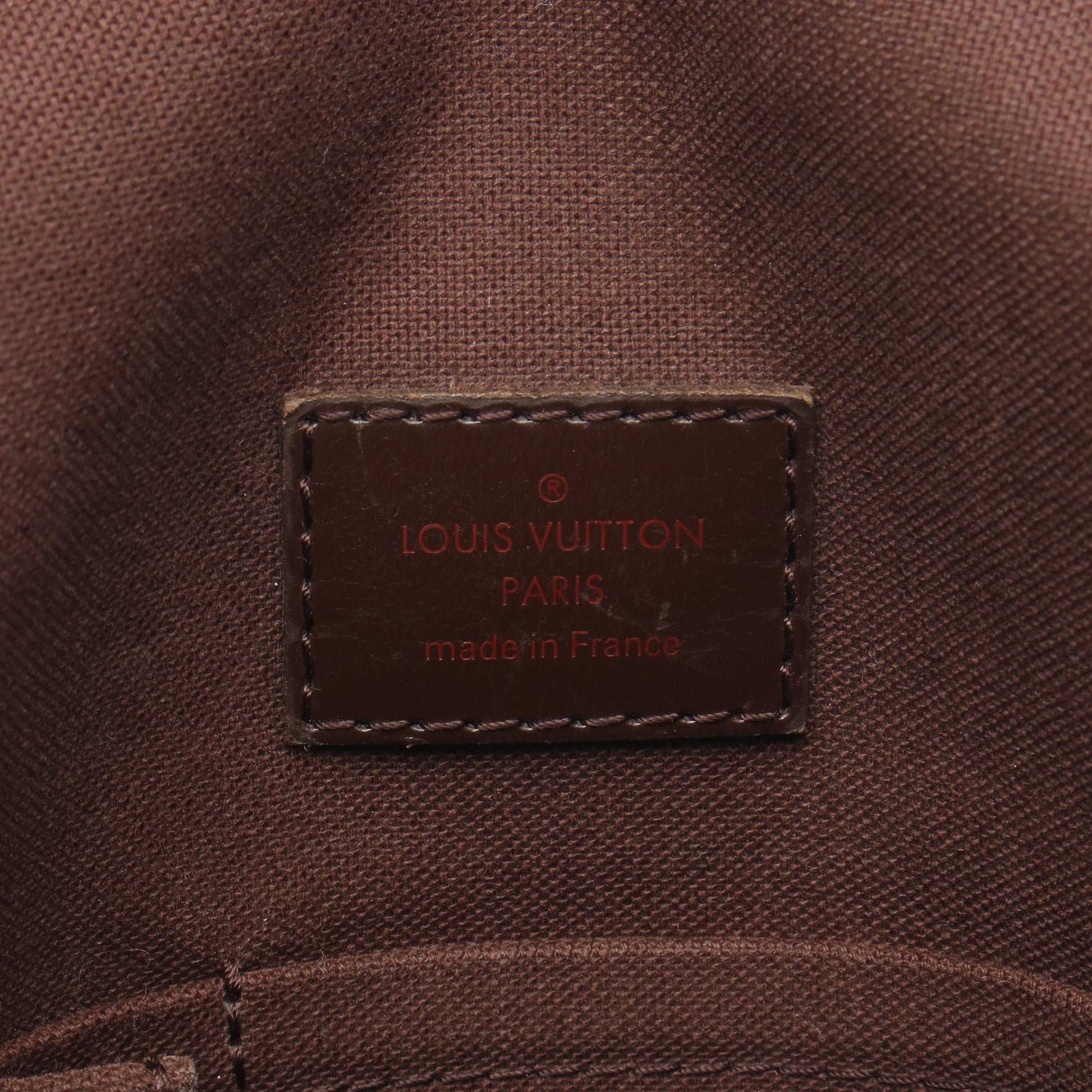 ブルックリンPM ダミエエベヌ ショルダーバッグ PVC レザー ブラウン ルイヴィトン バッグ LOUIS VUITTON