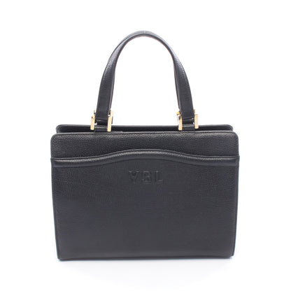 ハンドバッグ レザー ブラック イヴサンローラン バッグ YVES SAINT LAURENT