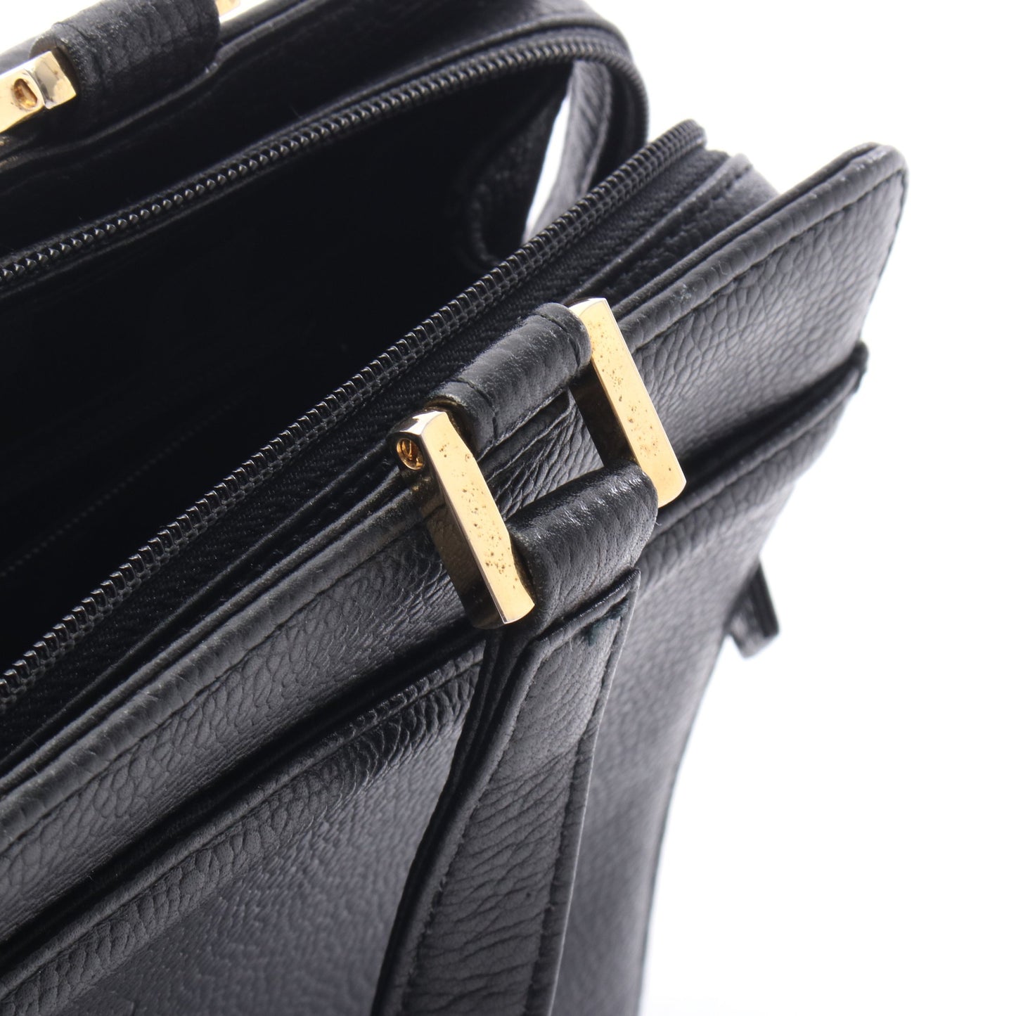 ハンドバッグ レザー ブラック イヴサンローラン バッグ YVES SAINT LAURENT