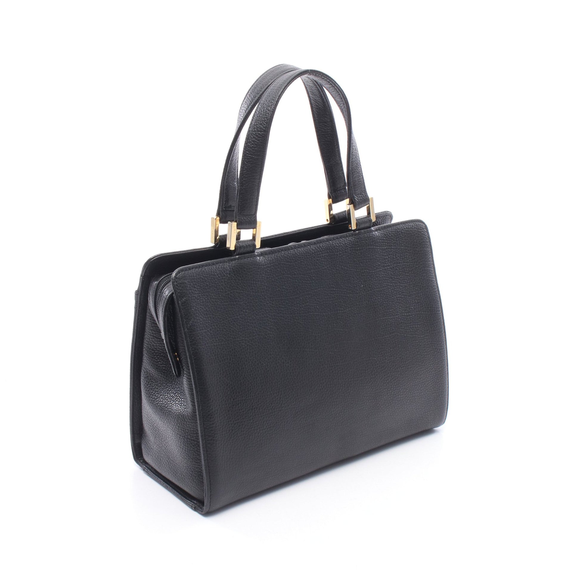 ハンドバッグ レザー ブラック イヴサンローラン バッグ YVES SAINT LAURENT