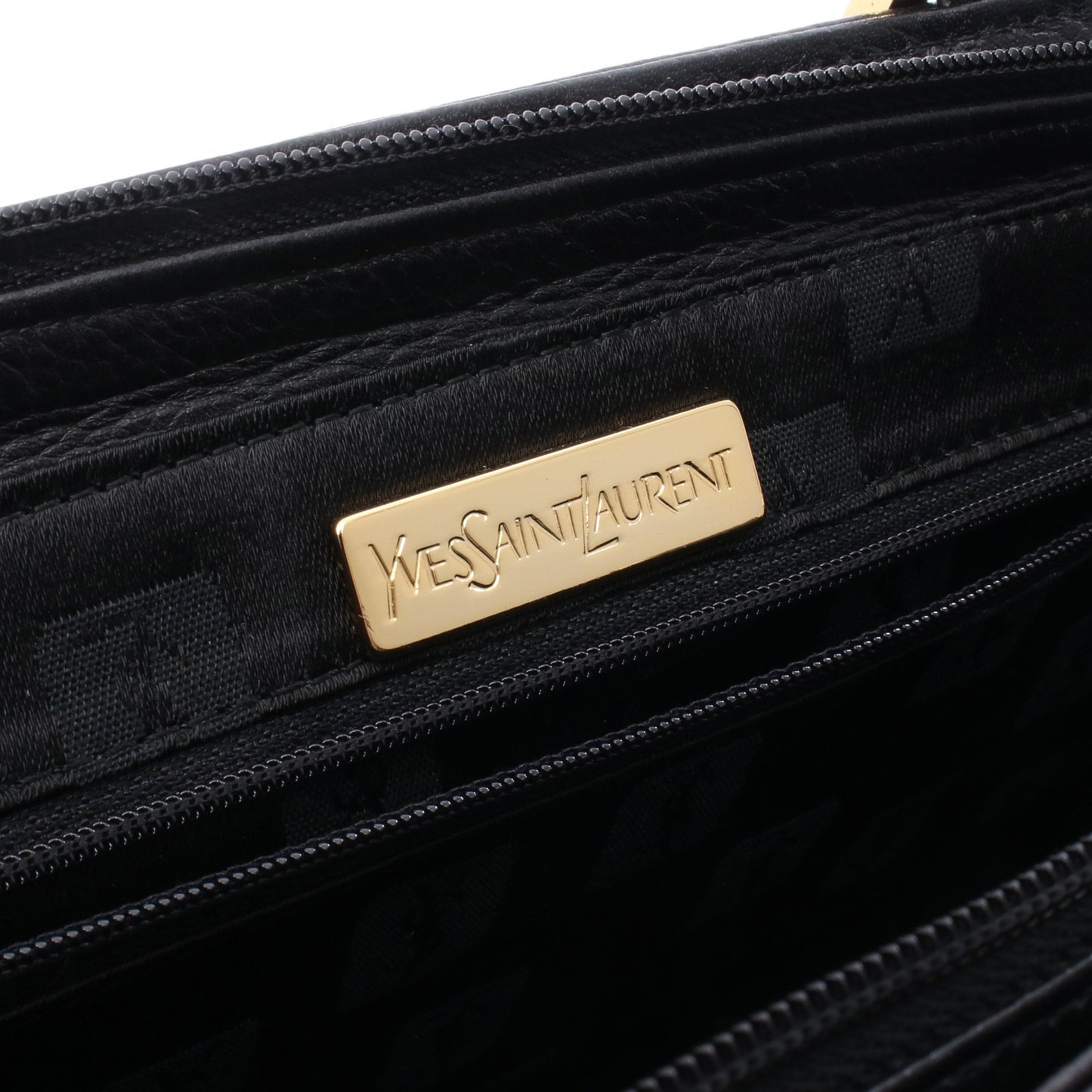 ハンドバッグ レザー ブラック イヴサンローラン バッグ YVES SAINT LAURENT