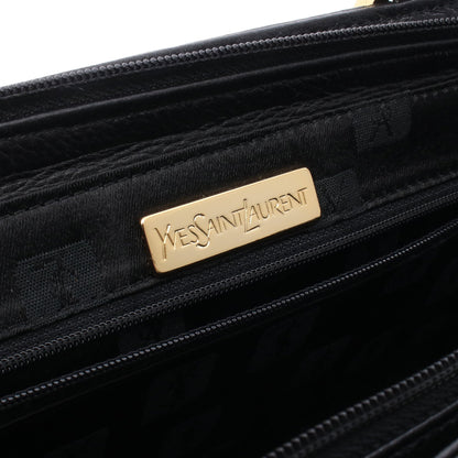 ハンドバッグ レザー ブラック イヴサンローラン バッグ YVES SAINT LAURENT
