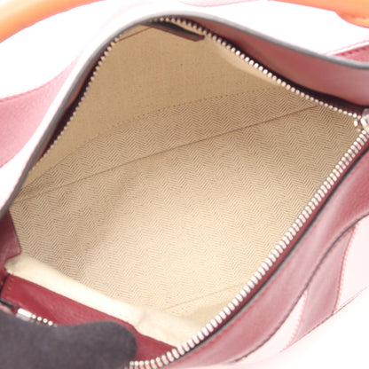 PUZZLE BAG SMALL パズルバッグ スモール 2WAY ハンドバッグ レザー ピンク ボルドー ブラウン ロエベ バッグ LOEWE