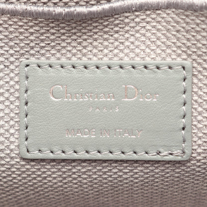 DIORTRAVE ヴァニティ カナージュ ハンドバッグ バニティバッグ キャンバス グレー クリスチャンディオール
