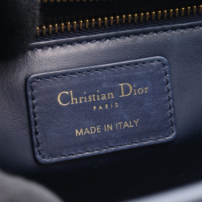 30 MONTAIGNE モンテーニュ ショルダーバッグ レザー ネイビー クリスチャンディオール