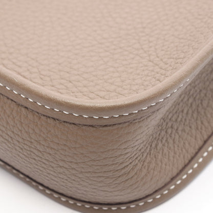 エヴリンTPM エトゥープ ショルダーバッグ トリヨンクレマンス グレーブラウン シルバー金具 Y刻印 エルメス バッグ HERMES