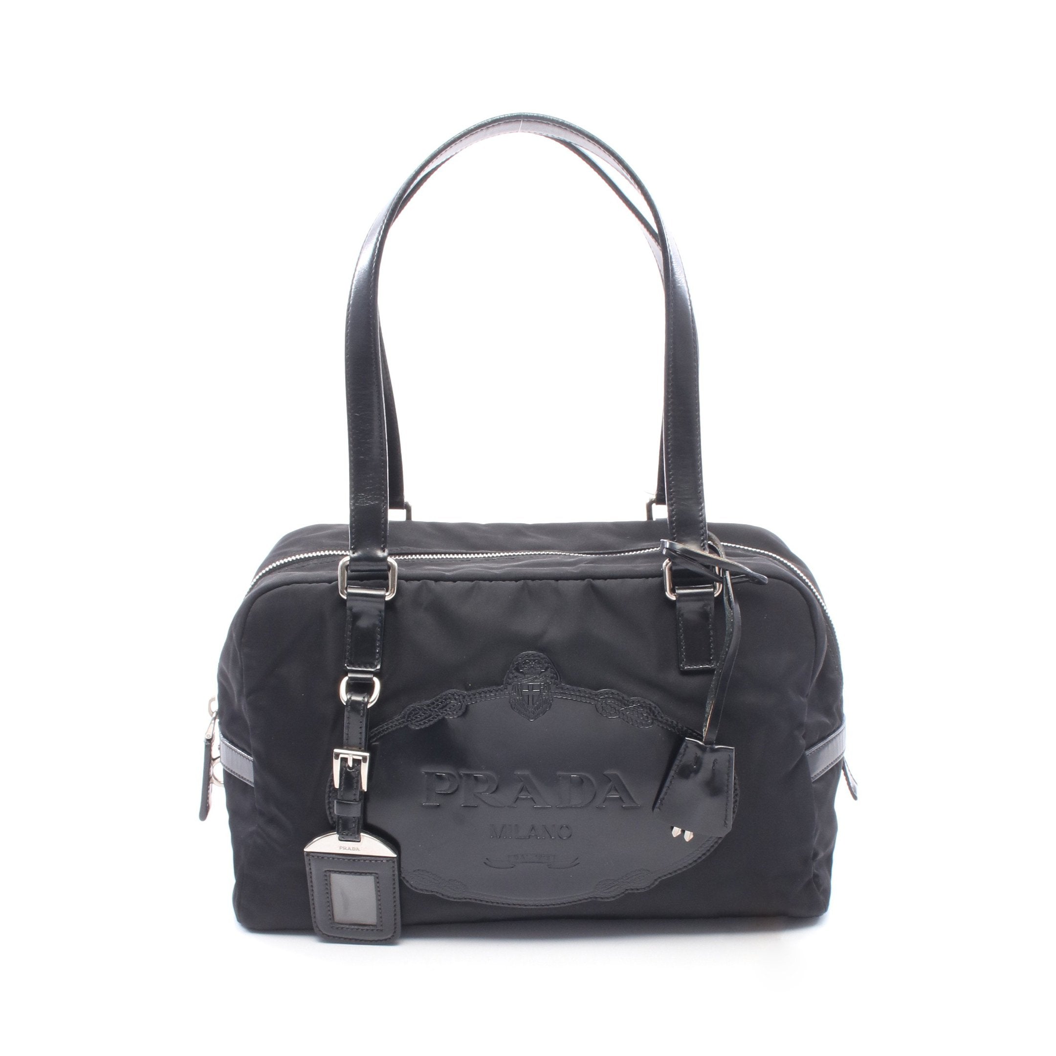 PRADA プラダ ショルダーバッグ 三角ロゴプレート 1BH089 斜め