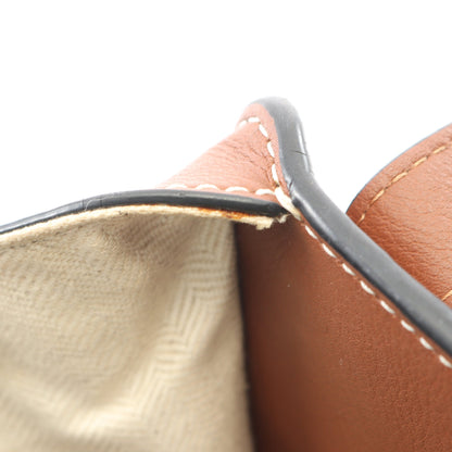 HAMMOCK SMALL ハンモック スモール 2WAY ハンドバッグ レザー ブラウン ロエベ