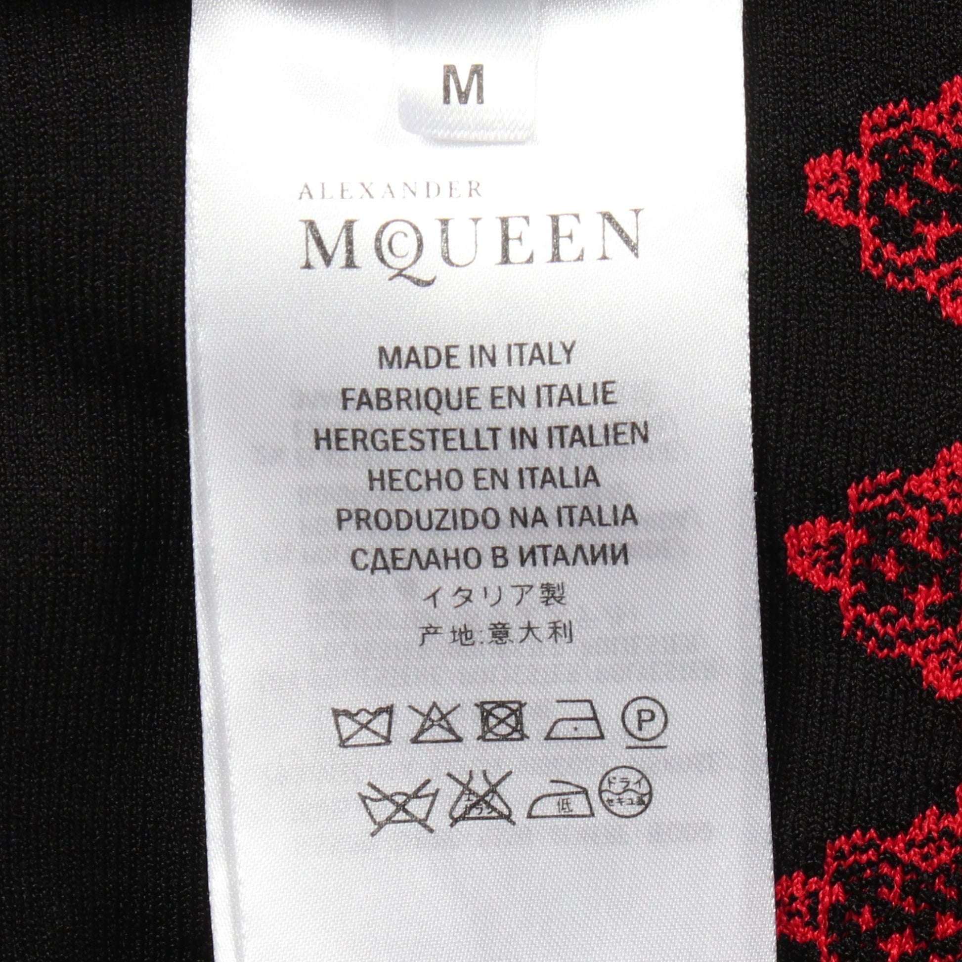 レース柄 ニットワンピース レーヨン レッド アレキサンダーマックイーン ワンピース ALEXANDER MCQUEEN