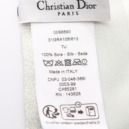 ミッツァ スカーフ シルク ライトグレー マルチカラー クリスチャンディオール 財布・小物 Christian Dior