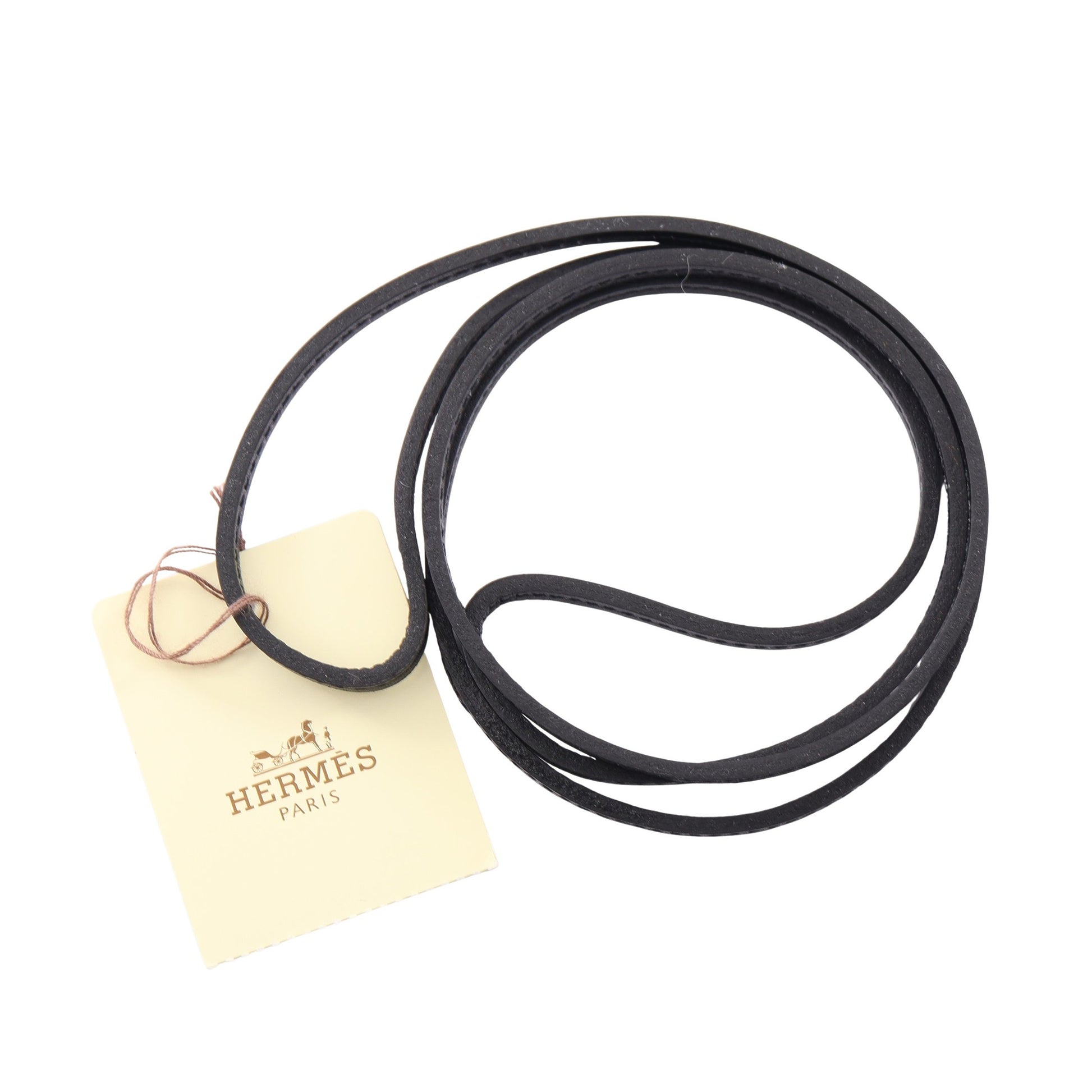 ラ二エール チョーカー ボックスカーフ ブラック エルメス アクセサリー HERMES