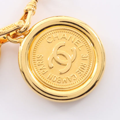 ココマーク チェーン ベルト GP レザー ゴールド ブラック 95P シャネル 財布・小物 CHANEL