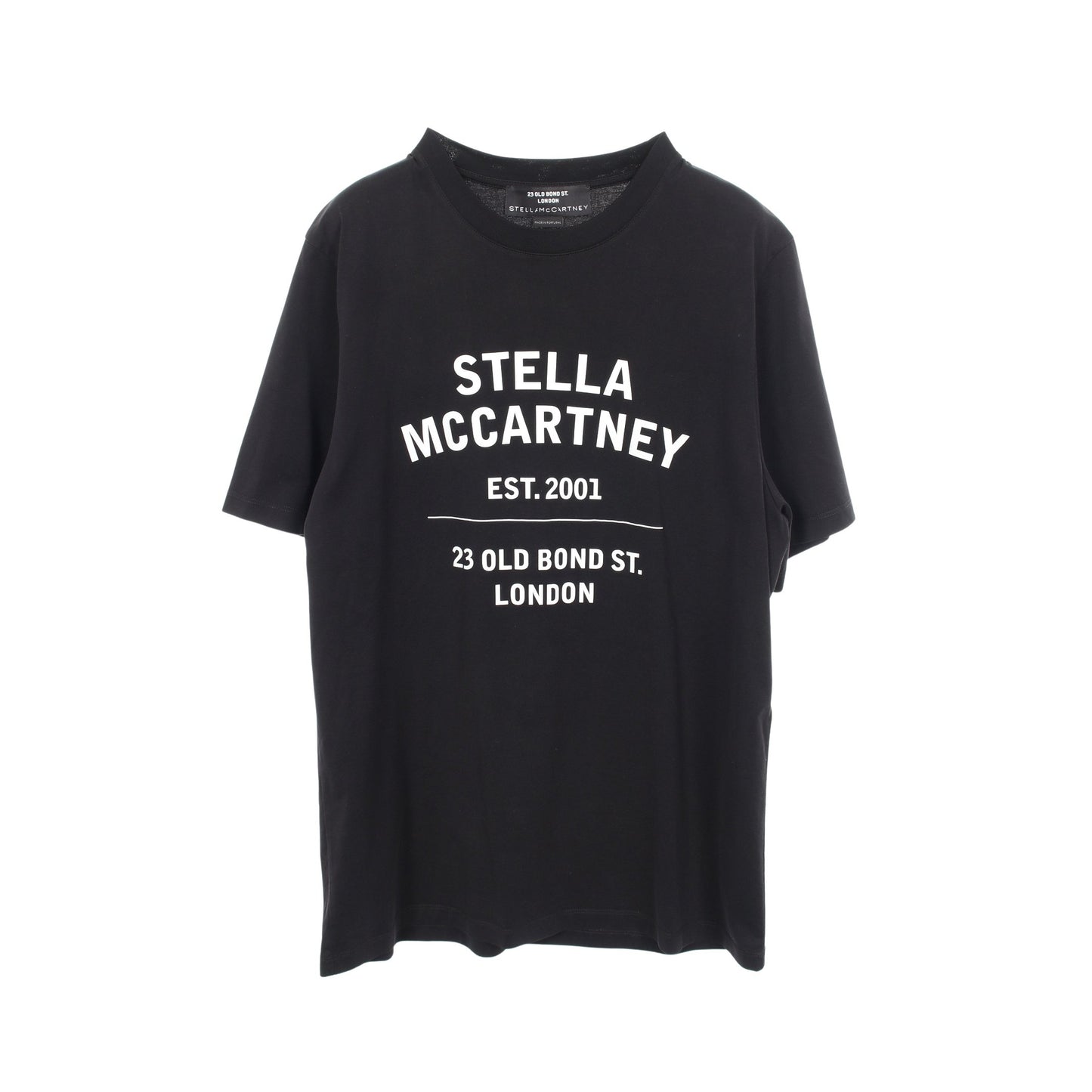 23 Old Bond 半袖Tシャツ クルーネック コットン ブラック ステラマッカートニー