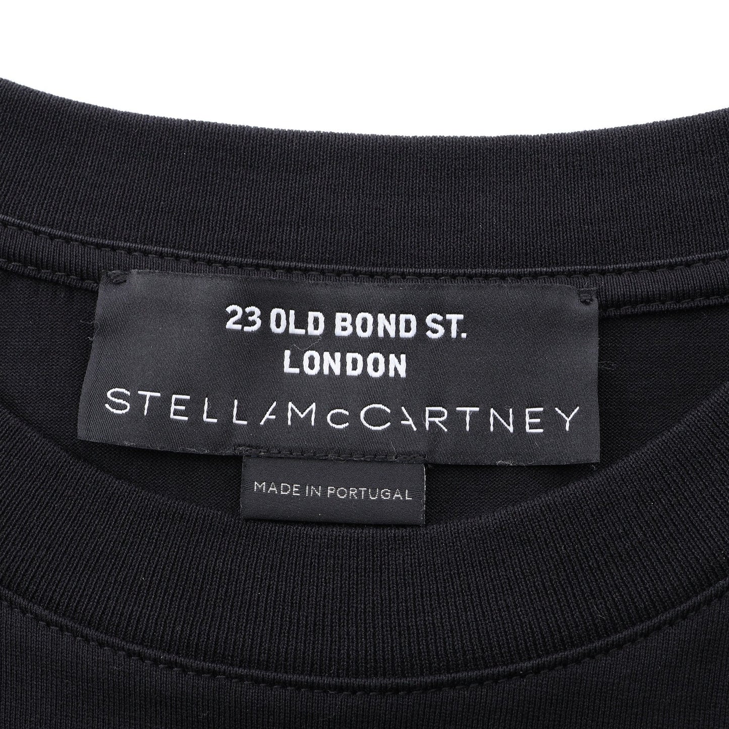 23 Old Bond 半袖Tシャツ クルーネック コットン ブラック ステラマッカートニー