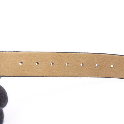 PRADA × AMEX CENTURION ブレスレット サフィアーノレザー ブラック プラダ アクセサリー PRADA