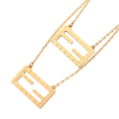 バゲット 2連 ネックレス GP ゴールド フェンディ アクセサリー FENDI