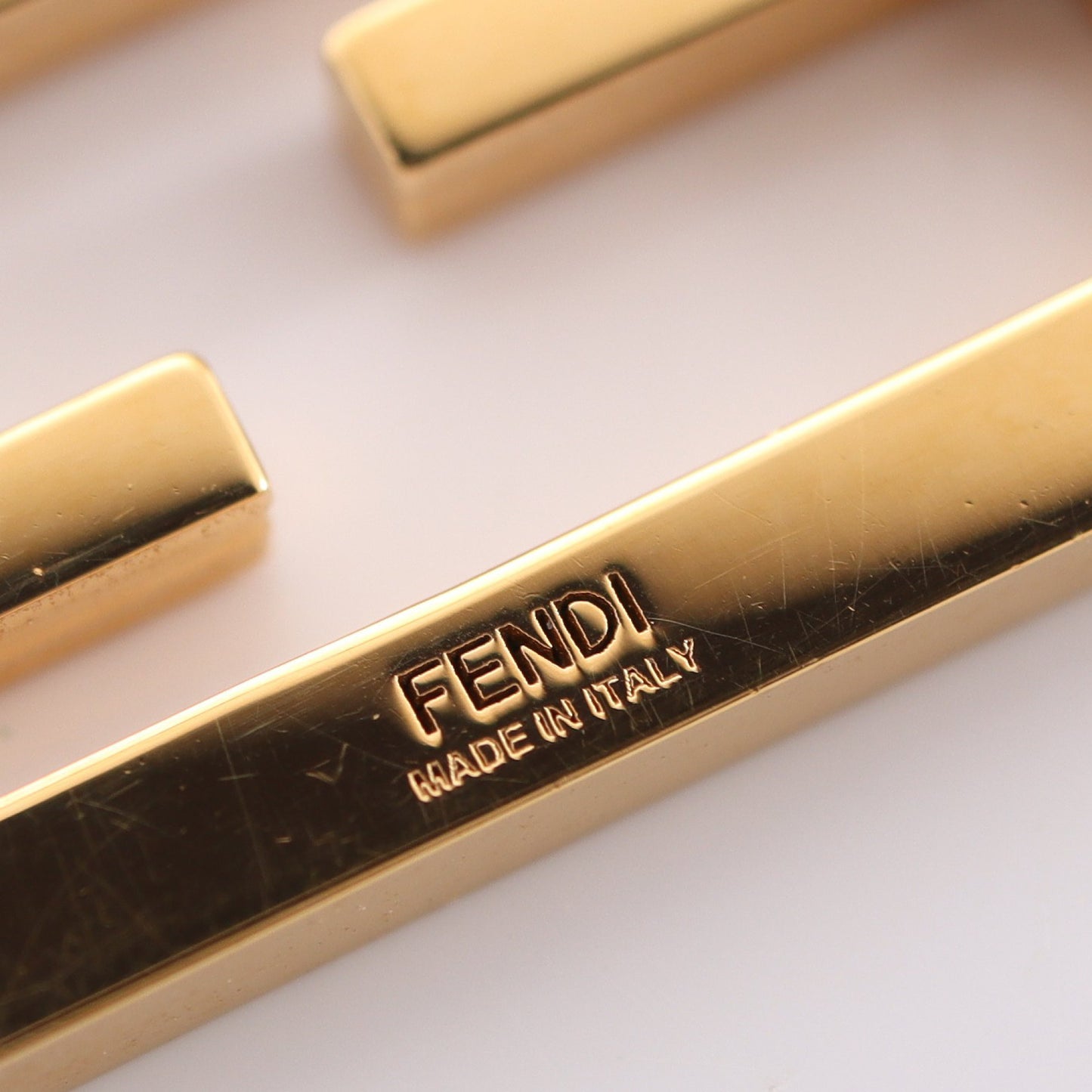 バゲット 2連 ネックレス GP ゴールド フェンディ アクセサリー FENDI