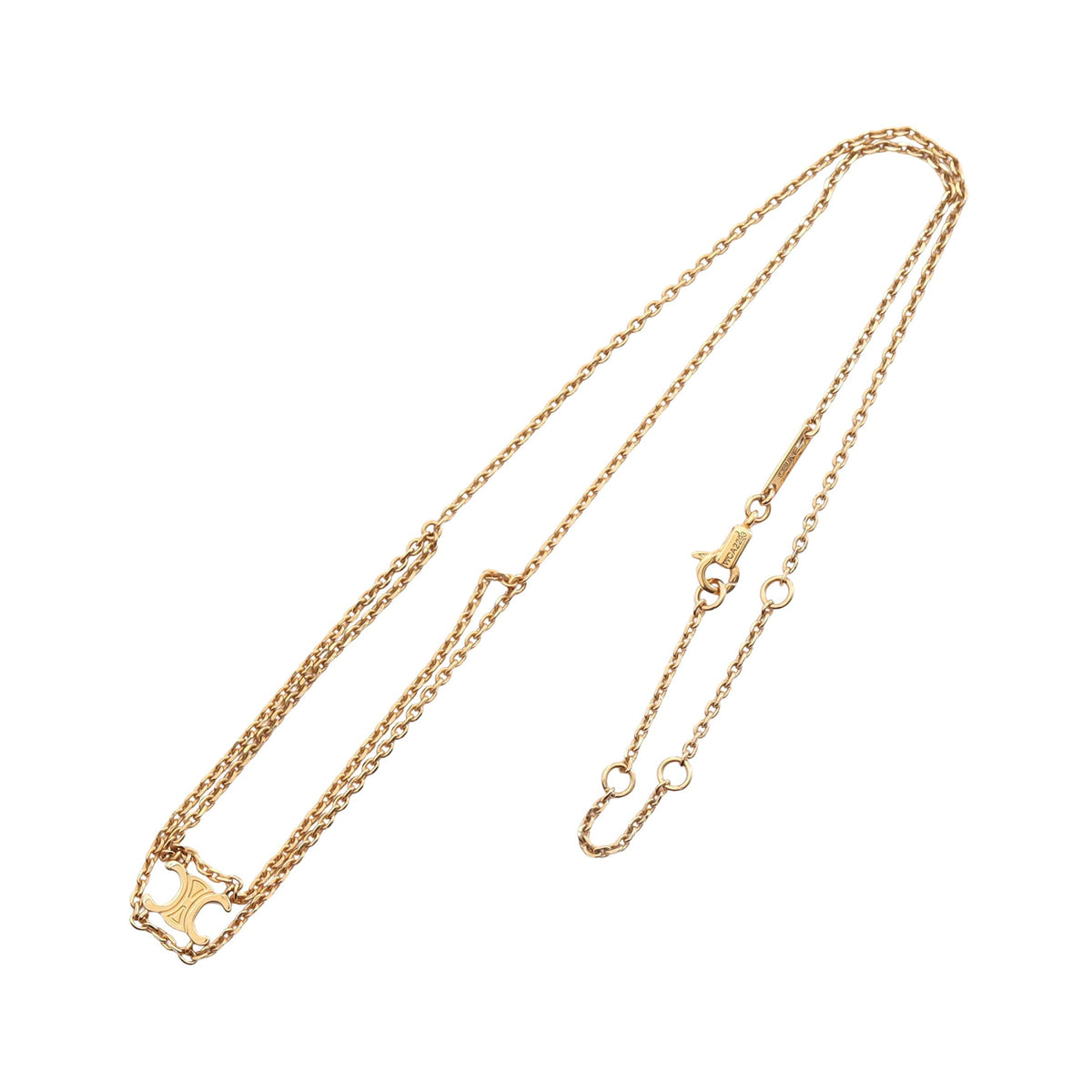 トリオンフ サスペンダー ネックレス GP ゴールド セリーヌ アクセサリー CELINE
