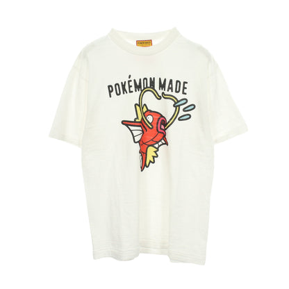 HUMAN MADE × POKEMON コイキング 半袖Tシャツ コットン ホワイト マルチカラー ヒューマンメイド