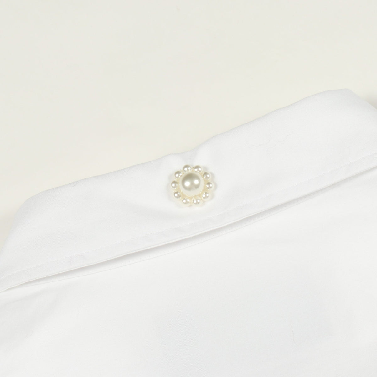 長袖 シャツ コットン ホワイト シモーネロシャ トップス Simone Rocha