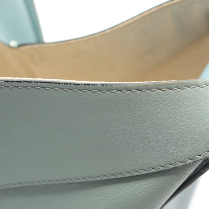 HAMMOCK SMALL ハンモック スモール 2WAY ハンドバッグ レザー ライトブルー ブルーグレー ロエベ