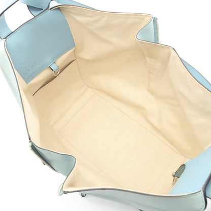 HAMMOCK SMALL ハンモック スモール 2WAY ハンドバッグ レザー ライトブルー ブルーグレー ロエベ