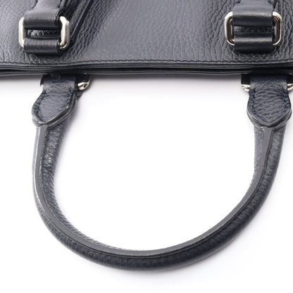 2WAY ハンドバッグ トートバッグ レザー ネイビー グッチ