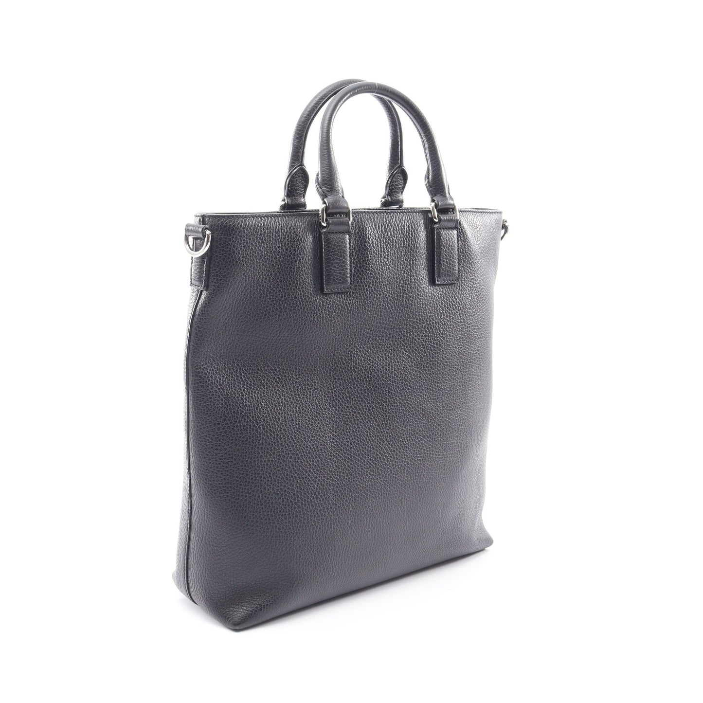 2WAY ハンドバッグ トートバッグ レザー ネイビー グッチ