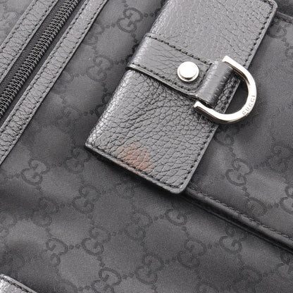 アビー GG柄 ショルダーバッグ トートバッグ ナイロン レザー ブラック グッチ