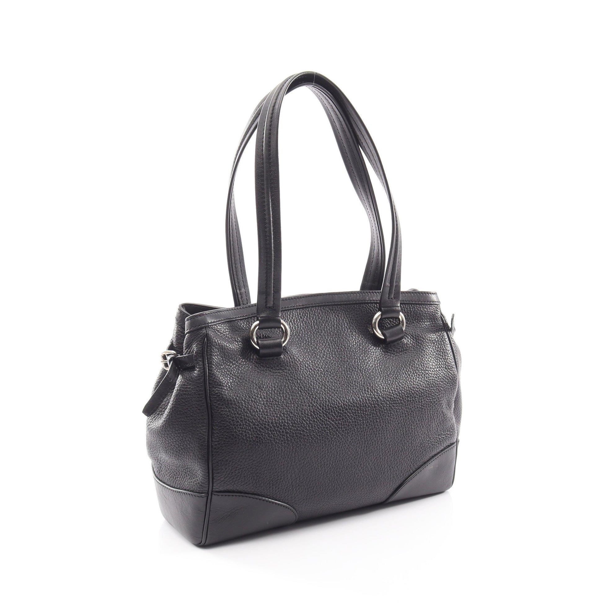 ロゴ ショルダーバッグ トートバッグ レザー ブラック セリーヌ バッグ CELINE