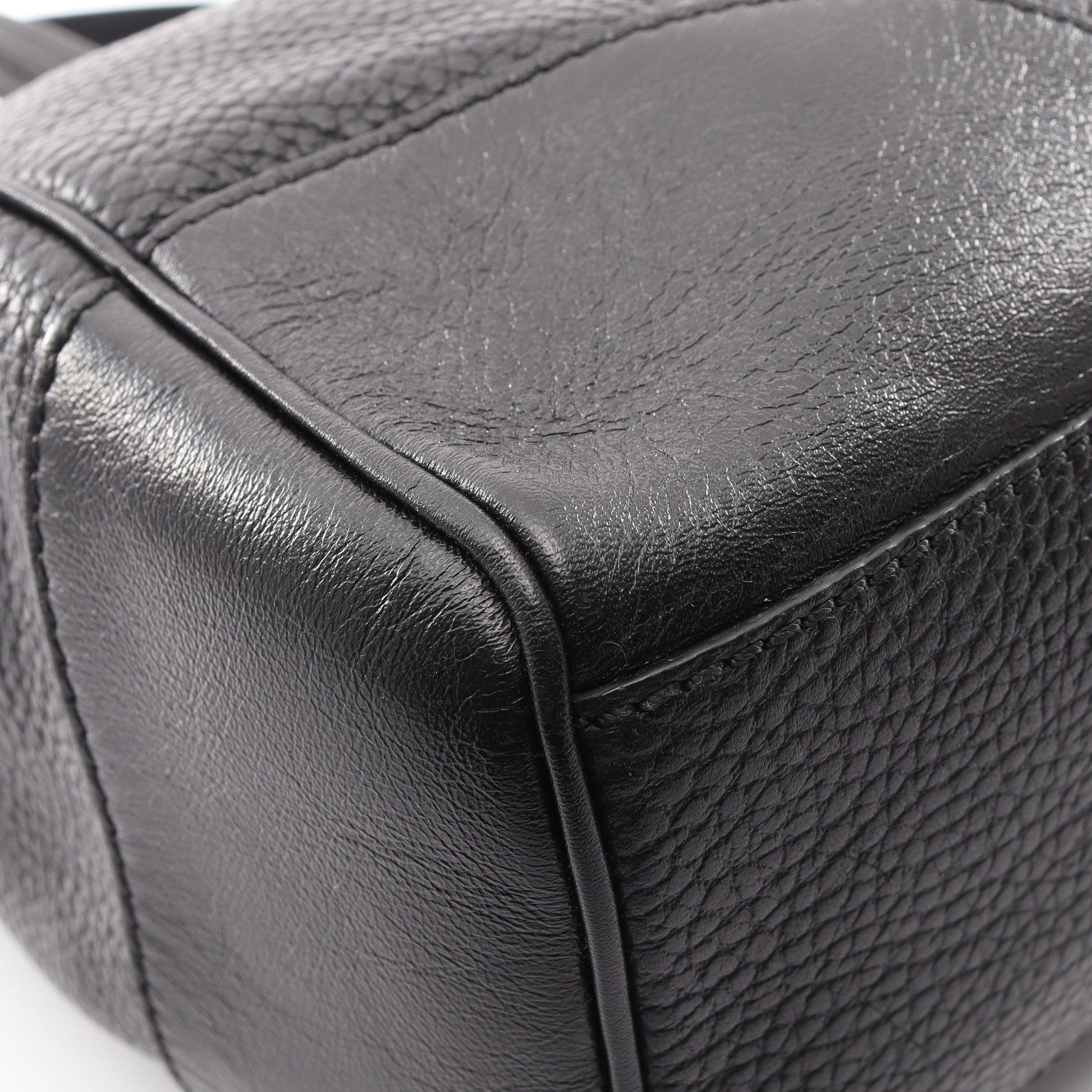 ロゴ ショルダーバッグ トートバッグ レザー ブラック セリーヌ バッグ CELINE