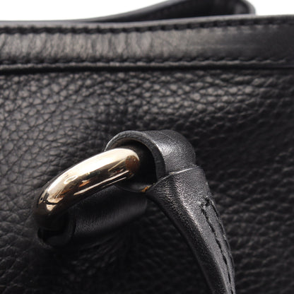 ロゴ ショルダーバッグ トートバッグ レザー ブラック セリーヌ バッグ CELINE