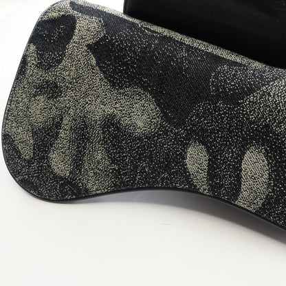 DIOR × PETER DOIG サドルバッグ ボディバッグ キャンバス レザー ネイビー アイボリー ディオール