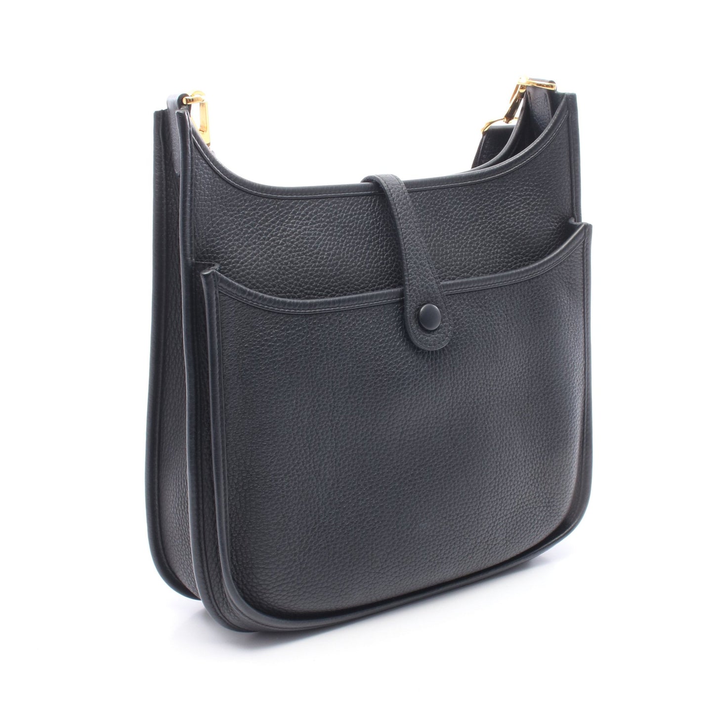 エヴリン 3 トロワ PM ショルダーバッグ トリヨンクレマンス ブラック ゴールド金具 Y刻印 エルメス バッグ HERMES