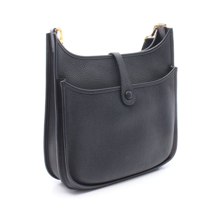 エヴリン 3 トロワ PM ショルダーバッグ トリヨンクレマンス ブラック ゴールド金具 Y刻印 エルメス バッグ HERMES