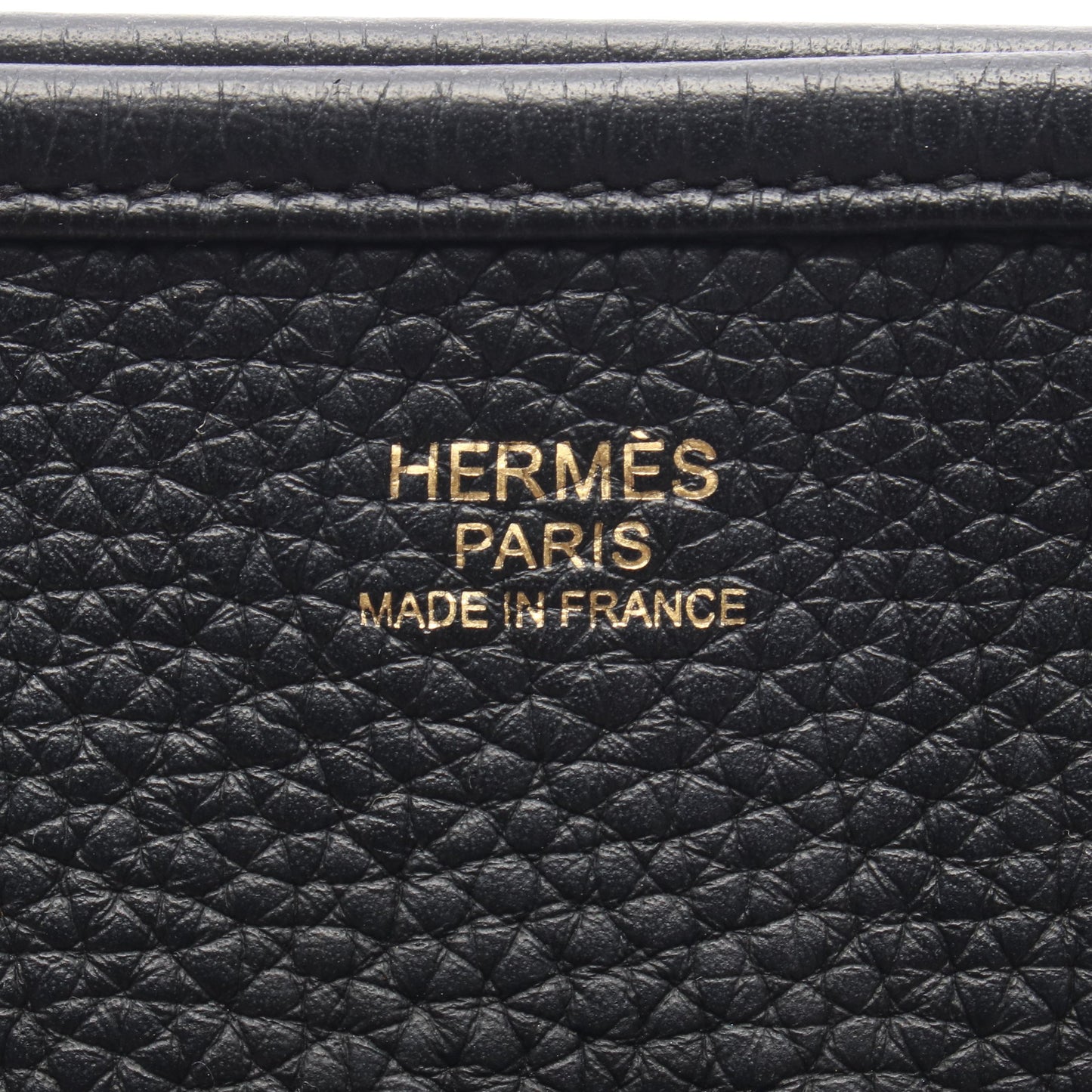 エヴリン 3 トロワ PM ショルダーバッグ トリヨンクレマンス ブラック ゴールド金具 Y刻印 エルメス バッグ HERMES