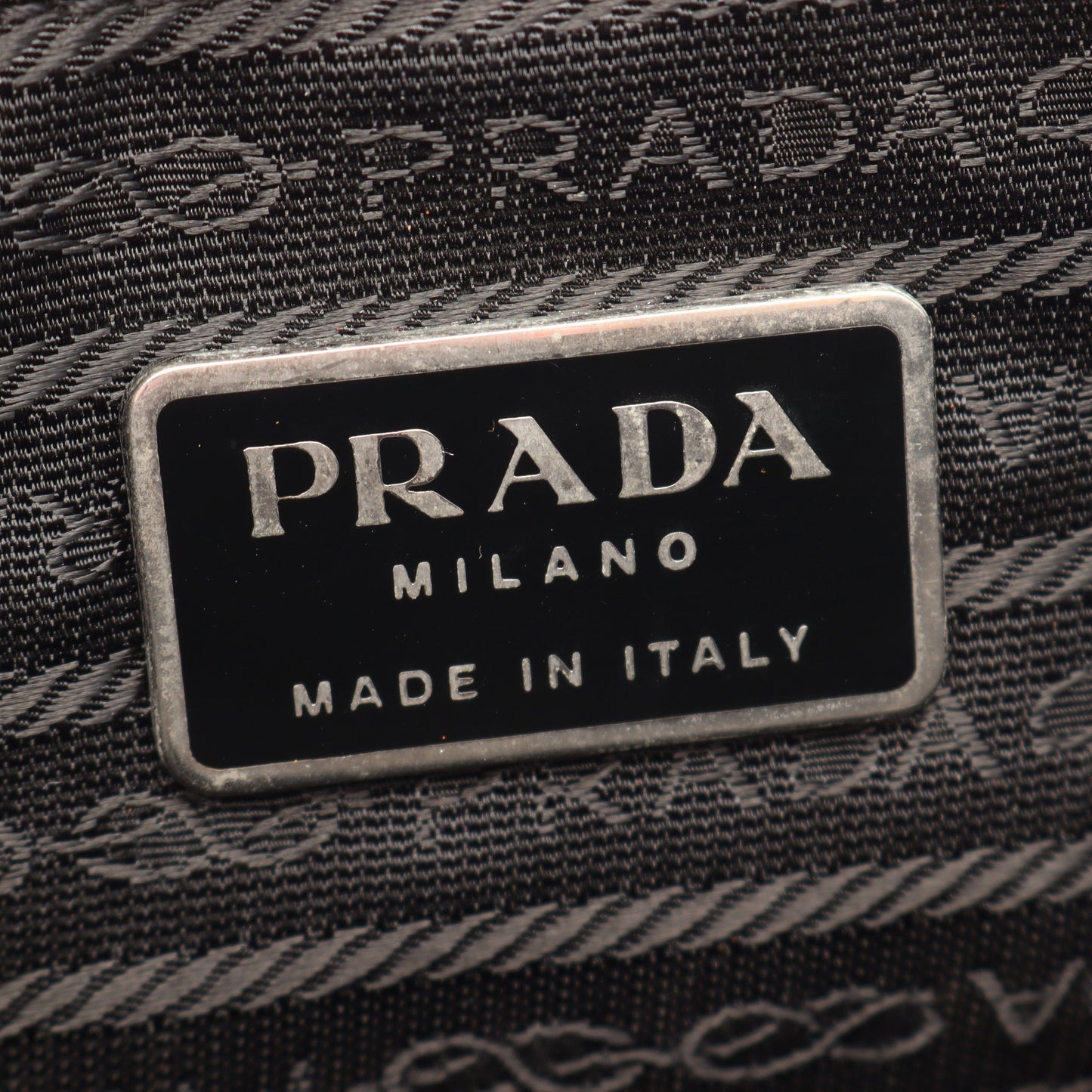 メッセンジャーバッグ ショルダーバッグ ナイロン サフィアーノレザー ブラック プラダ バッグ PRADA