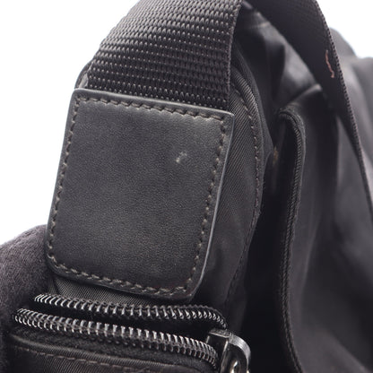 TESSUTO CALF ショルダーバッグ ナイロン レザー ブラック プラダ