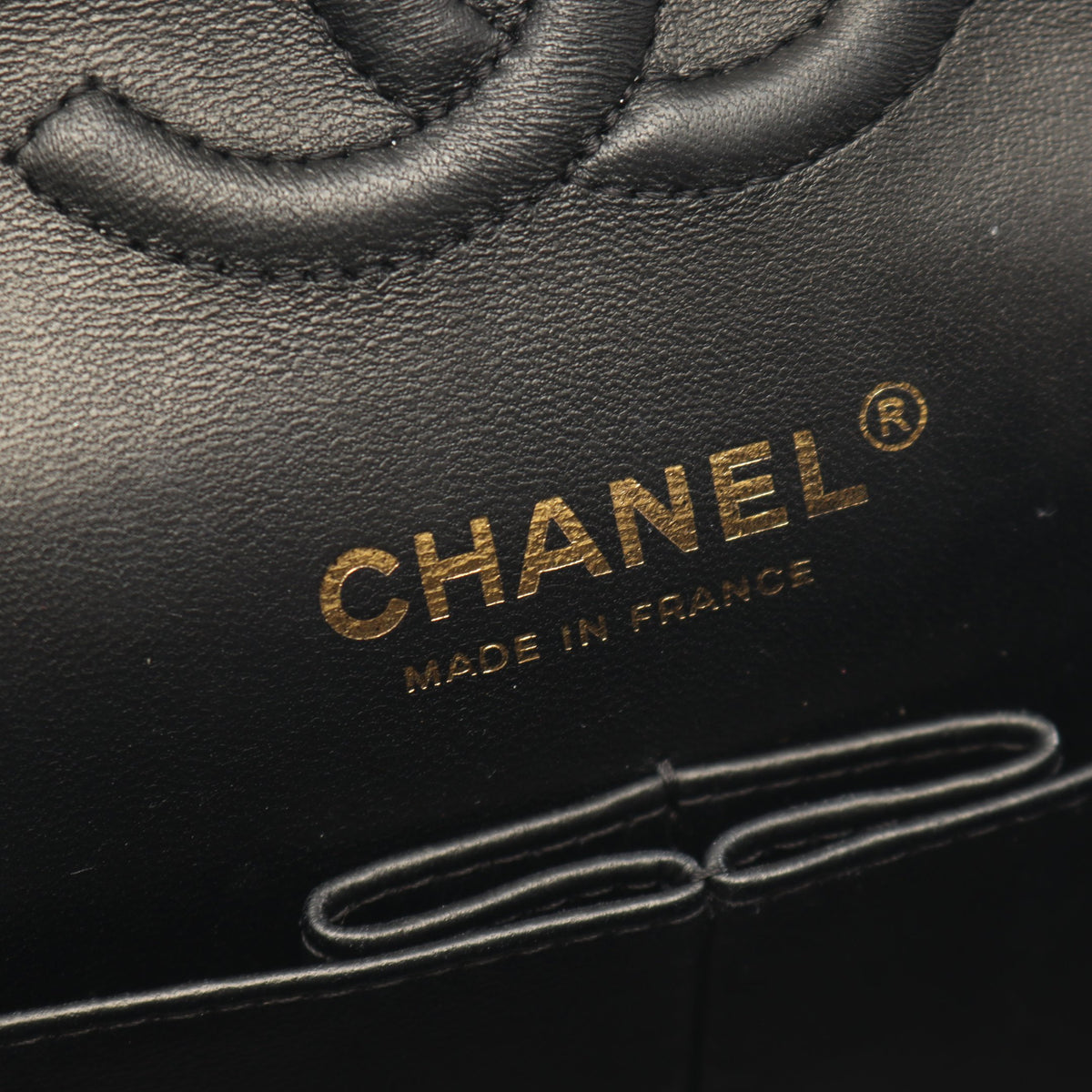 マトラッセ Wフラップ Wチェーンショルダーバッグ ラムスキン ブラック ゴールド金具 シャネル バッグ CHANEL