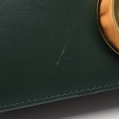 30 MONTAIGNE モンテーニュ ショルダーバッグ レザー グリーン クリスチャンディオール