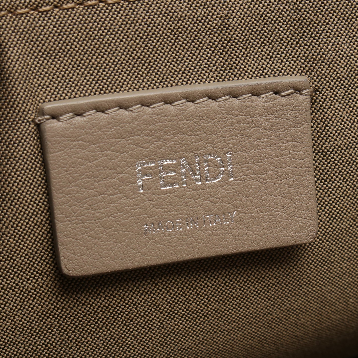 BY THE WAY MEDIUM バイザウェイ ミディアム 2WAY ハンドバッグ レザー グレーベージュ フェンディ