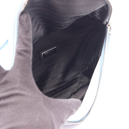 SAFFIANOSA CUIR ショルダーバッグ サフィアーノレザー ライトブルー プラダ
